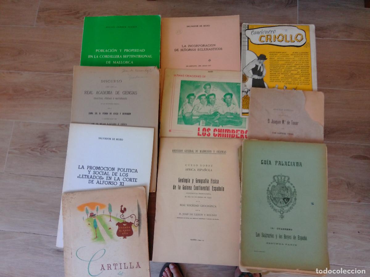 Libros: Caja. Lote. Conjunto de 111 libros y folletos - Foto 7