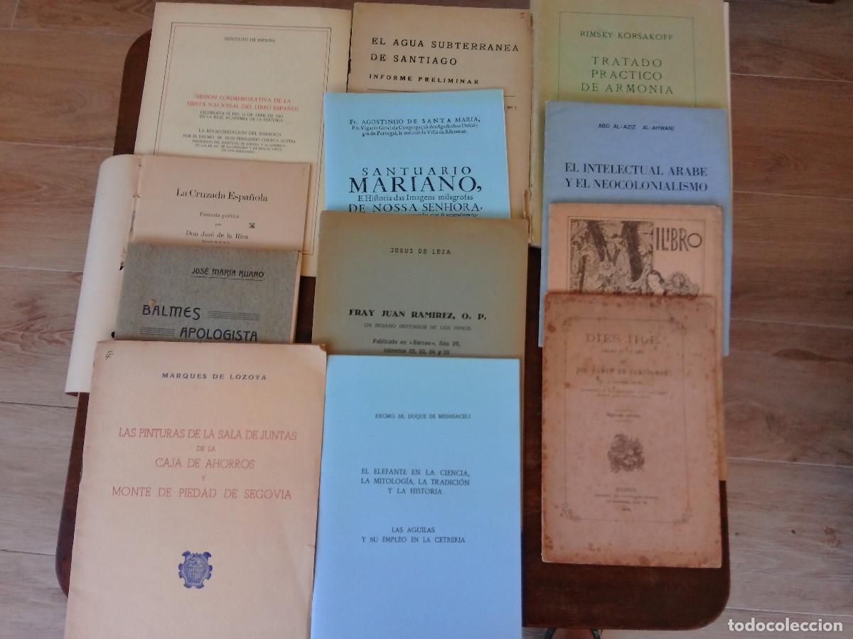 Libros: Caja. Lote. Conjunto de 111 libros y folletos - Foto 9