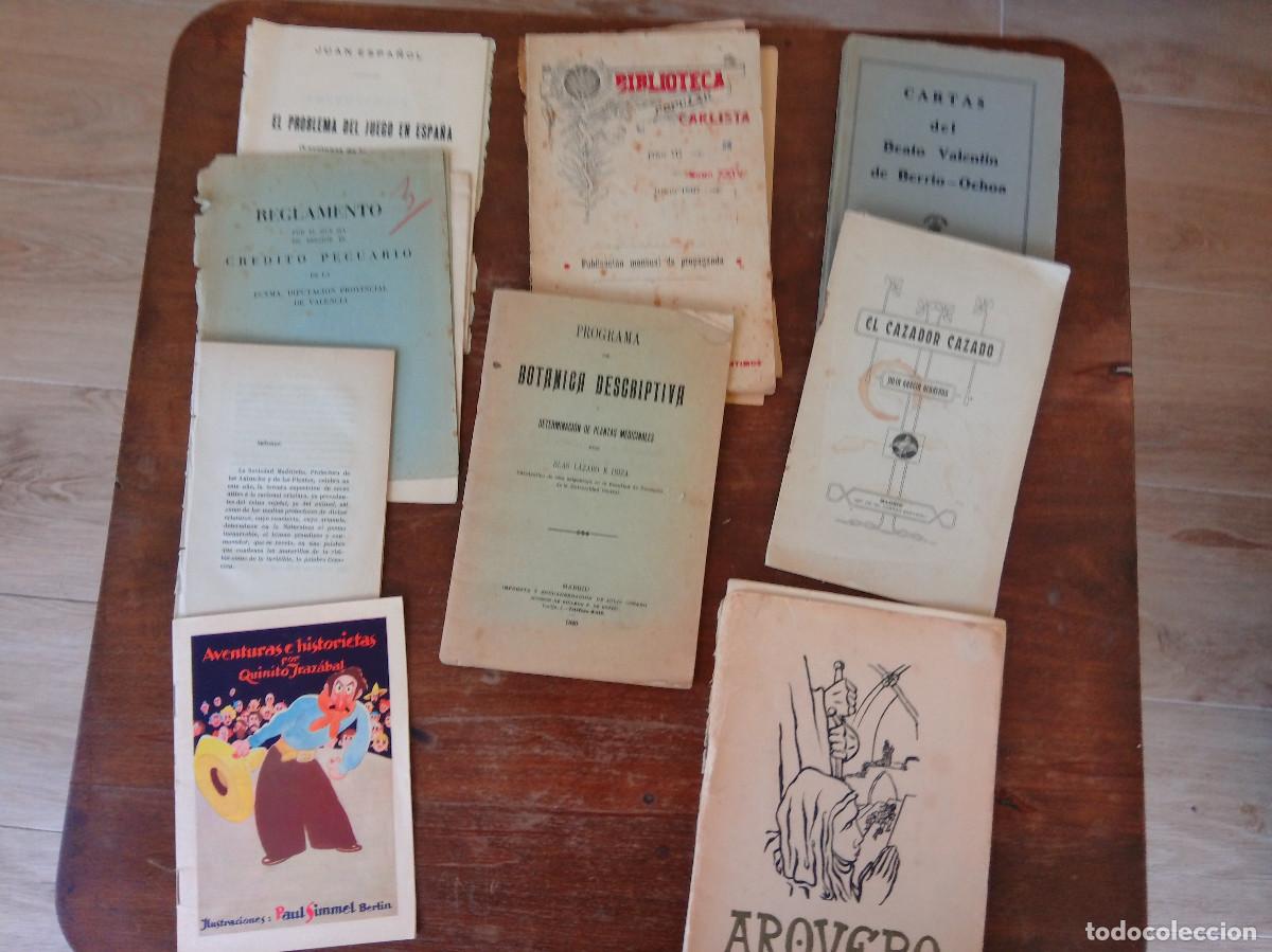 Libros: Caja. Lote. Conjunto de 111 libros y folletos - Foto 11