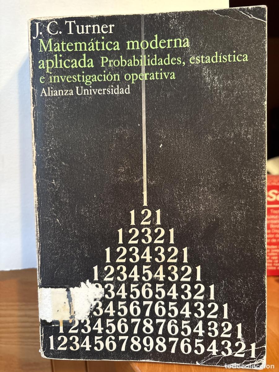 Libros: Matem&aacute;tica moderna aplicada - J. C. Turner TDK245