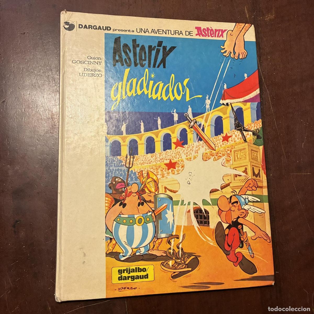 Libros: ASterix. Gladiador - R. Goscinny. A. Uderzo