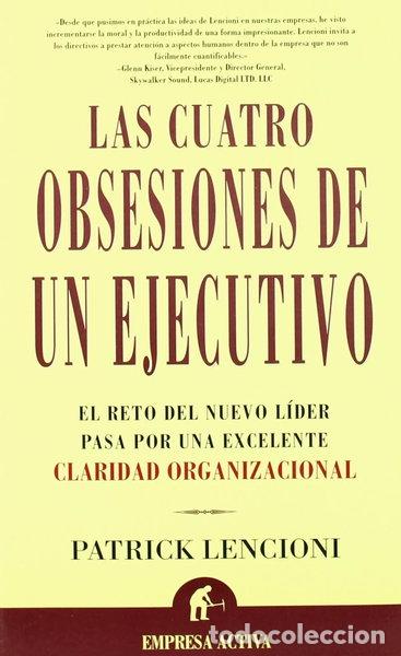 books: Las cuatro obsesiones de un ejecutivo- 9788495787217