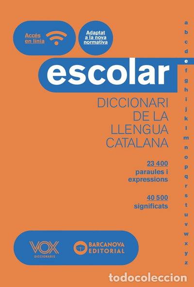 Libros: Diccionari Escolar de la Llengua Catalana- 9788499742830