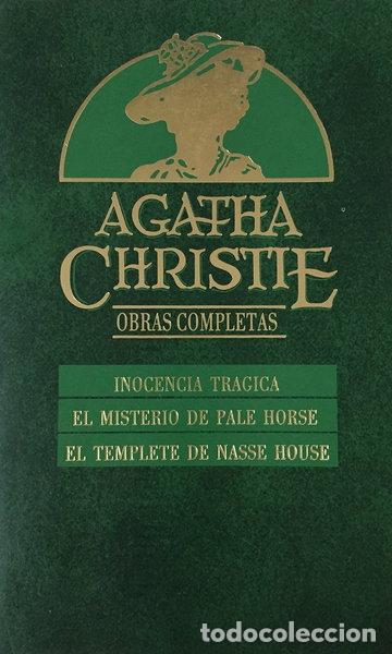Libros: Inocencia tr&aacute;gica / El misterio de Pale Horse / El templete de Nasse House- 9788485471423