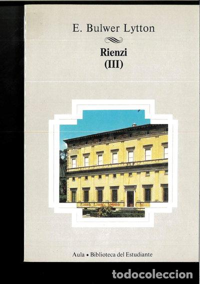 Libros: Rienzi (III)- 9788475513683