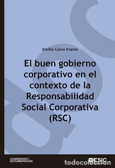 Livres: El buen gobierno corporativo en el contexto de la RSC- 9788473567398