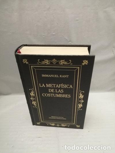 Libros: La Metaf&iacute;sica de las Costumbres- 9788447324880