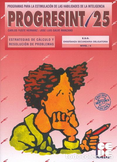 Livres: Progresint 25. Estrategias de C&aacute;lculo y Resoluci&oacute;n de Problemas- 9788478691739