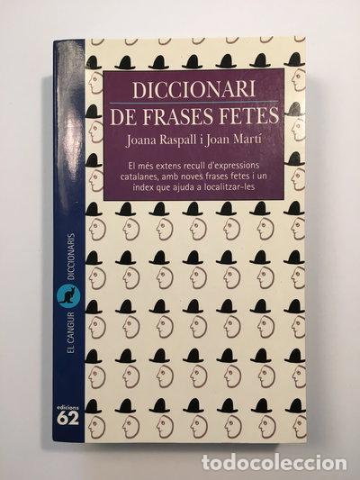 Libros: Diccionari de frases fetes- 9788429740844