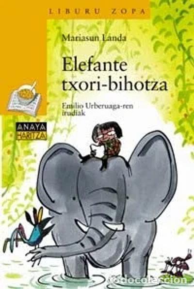 B&uuml;cher: Elefante txori-bihotza- 9788466706254