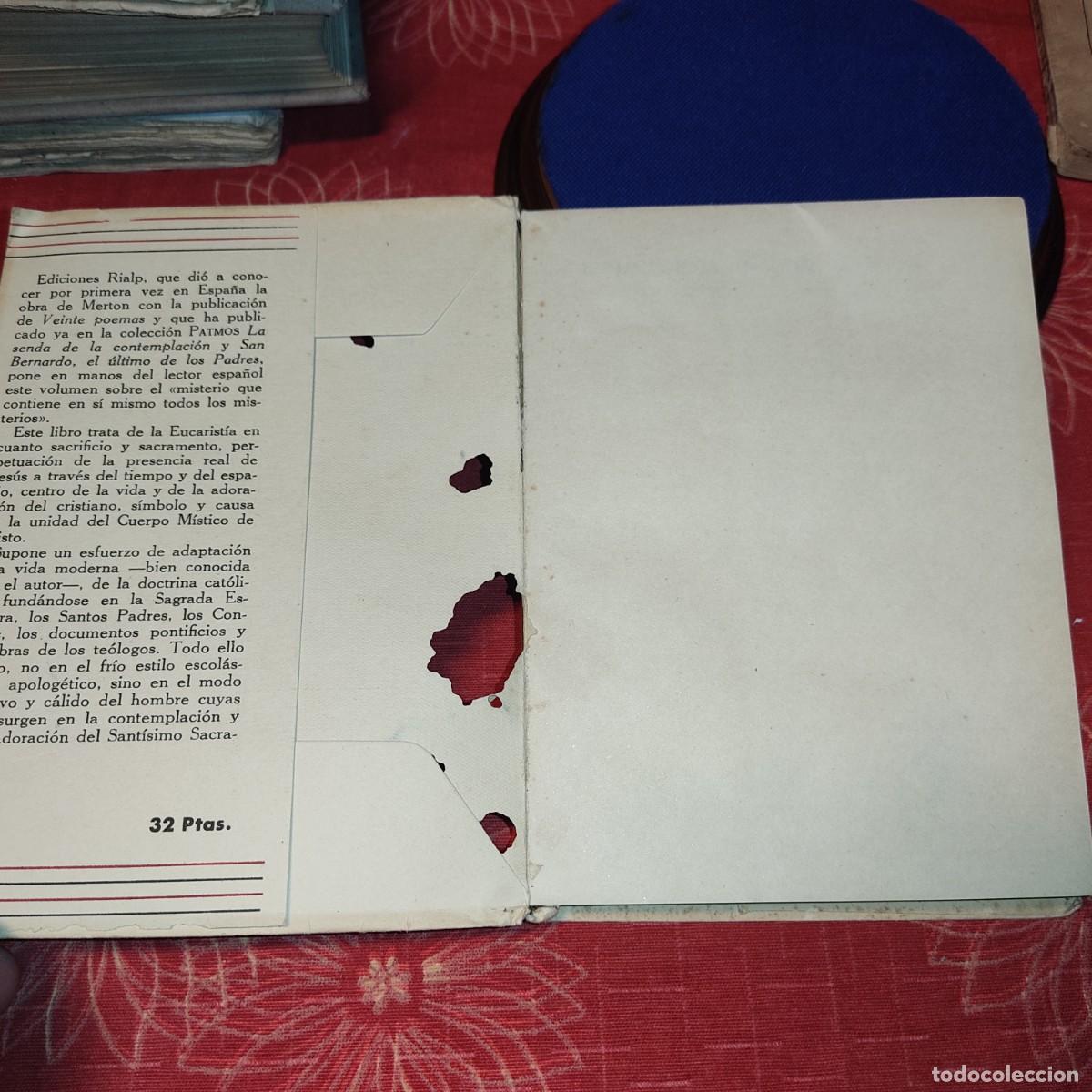 Libros: El pan vivo, Thomas Merton, PATMOS, 1957 - Foto 3