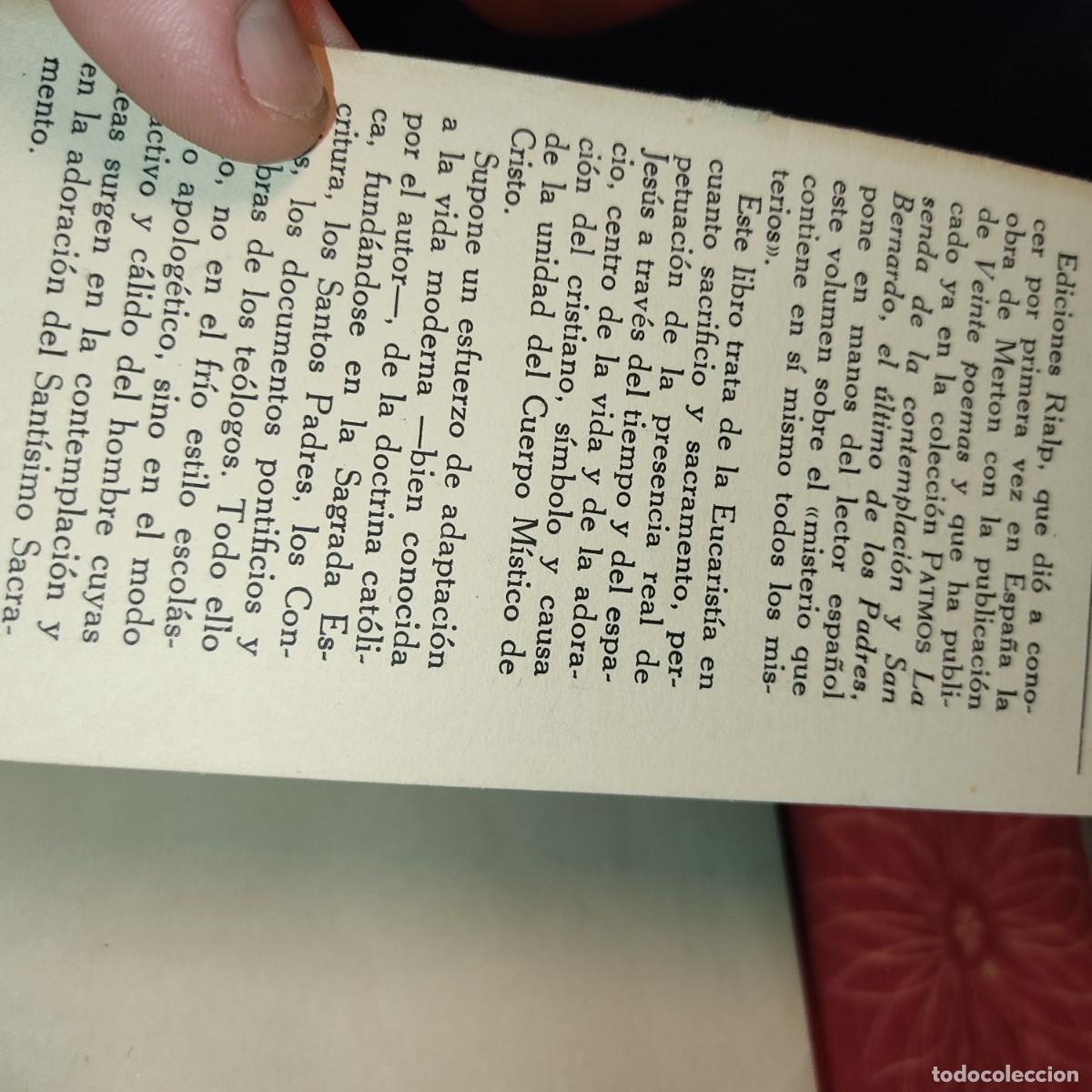 Libros: El pan vivo, Thomas Merton, PATMOS, 1957 - Foto 10