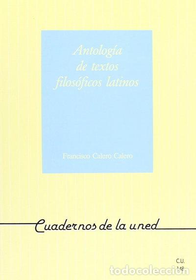 Libros: Antolog&iacute;a de Textos Filos&oacute;ficos Latinos- 9788436233735