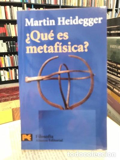 Libros: &iquest;Qu&eacute; es metaf&iacute;sica?- 9788420655376