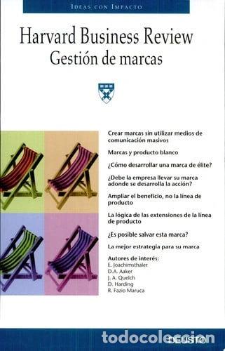 Libros: Gesti&oacute;n de marcas- 9788423422487
