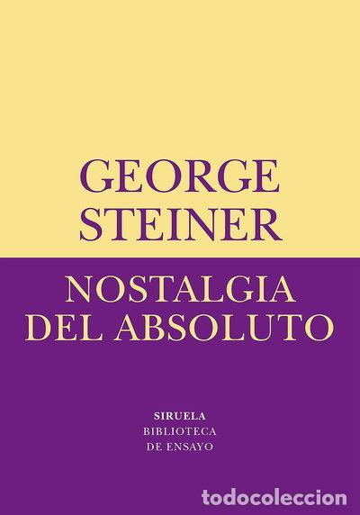 Livros em segunda m&atilde;o: Nostalgia del absoluto- 9788478445417