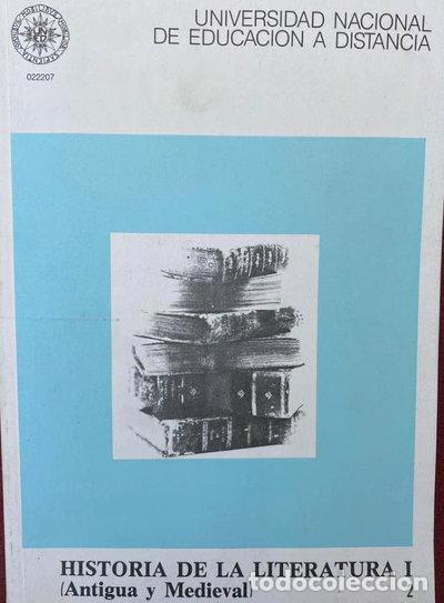 B&uuml;cher: Historia de la literatura I- 9788436216578
