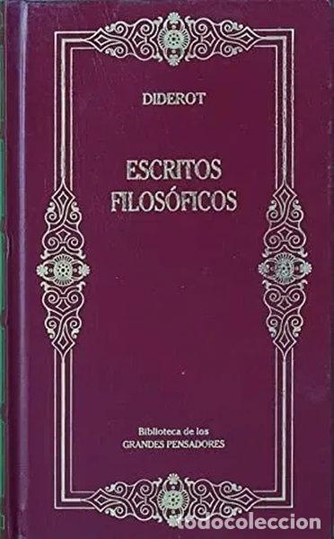 B&uuml;cher: Escritos filos&oacute;ficos- 9788447325160