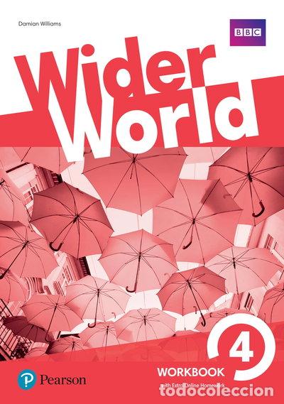 Libros: Wider World 4 Workbook with Extra Online Homework Pack- 9781292178806