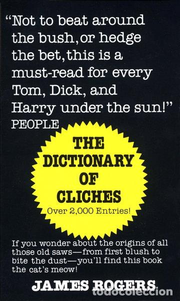 B&uuml;cher: Dictionary of Cliches- 9780345338143