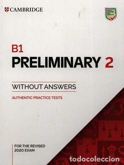 Libros: B1 Preliminary 2 Student's Book without Answers- 9781108748759