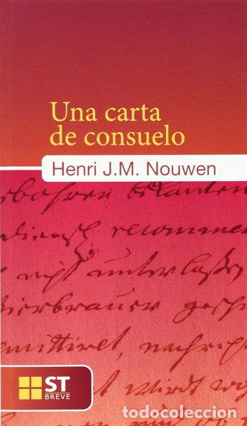 Libros: Una carta de consuelo- 9788429318364