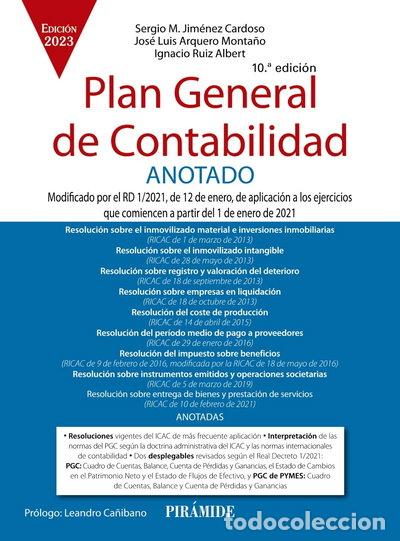 Libri di seconda mano: Plan general de contabilidad anotado- 9788436848397