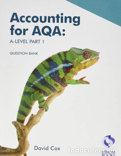Libros: Accounting for AQA A level Part 1 - Question Bank- 9781911198901