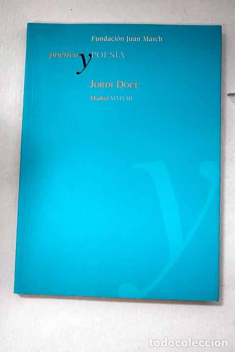 Libros: Jordi Doce: Doce, Jordi.- Doce, Jordi