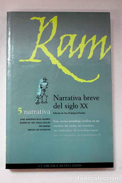 Libros: Narrativa breve del siglo XX