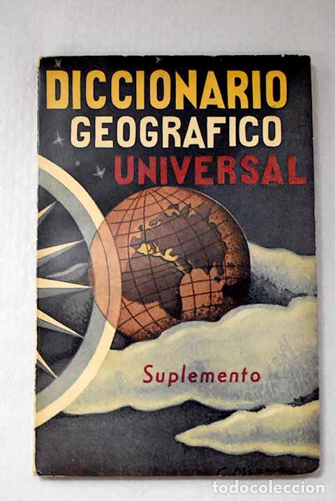 Livros em segunda m&atilde;o: Suplemento al diccionario geogr&aacute;fico universal.- Villalba y Rubio, Fernando