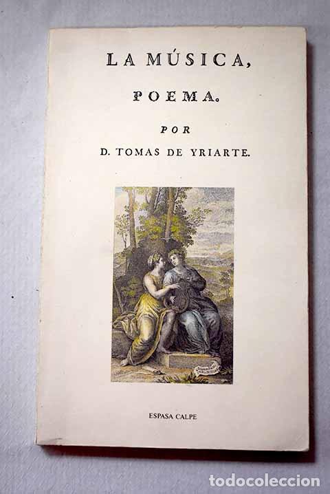 Livros em segunda m&atilde;o: La m&uacute;sica: poema: Iriarte, Tom&aacute;s de.- Iriarte, Tom&aacute;s de