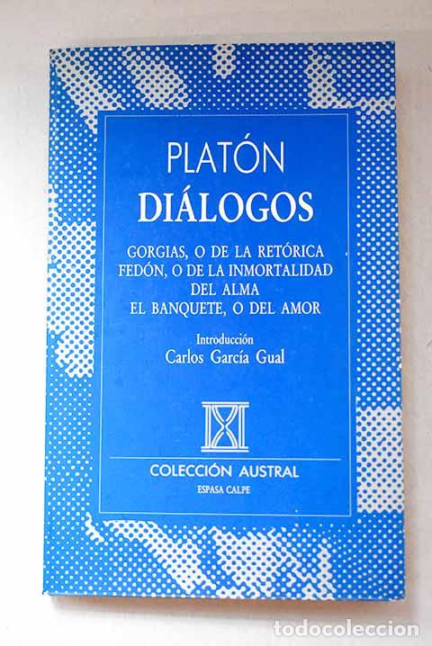 Libros: Di&aacute;logos: Plat&oacute;n: Espasa-Calpe..- Plat&oacute;n - Foto 1