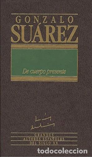 books: De cuerpo presente- 9788475309163