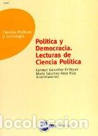 B&uuml;cher: Pol&iacute;tica y democracia: lecturas de ciencia pol&iacute;tica- 9788436241136