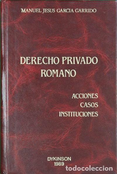 Libros: Derecho privado romano- 9788486133450