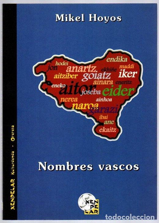Libros: Nombres vascos - Hoyos, Mikel