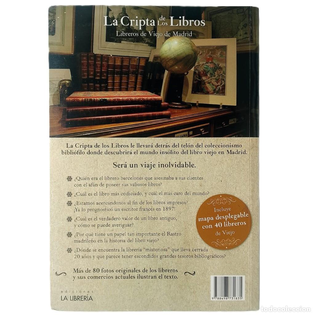 Libros: LA CRIPTA DE LOS LIBROS. Libreros de Viejo de Madrid. Besas, Peter - Foto 3