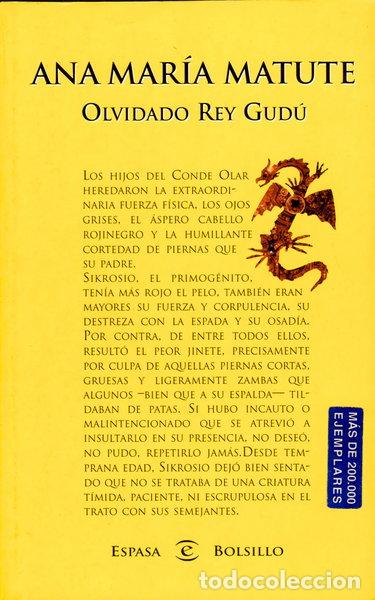 Libros: Olvidado Rey Gud&uacute;- 9788423996551