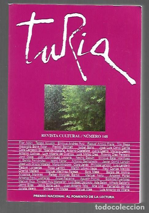 B&uuml;cher: TURIA. REVISTA CULTURA. NUMERO 148 - VARIOS