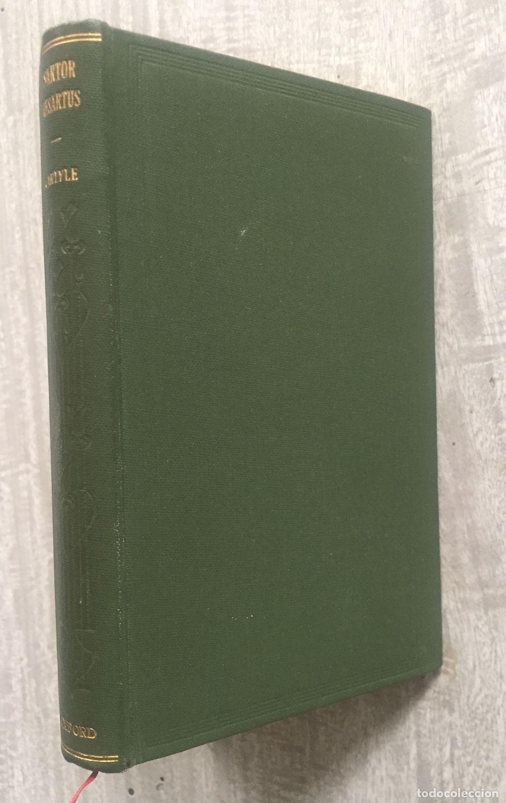 Libros: SARTOR RESARTUS. The life and opinions of Herr Teufelsdr&ouml;ckh