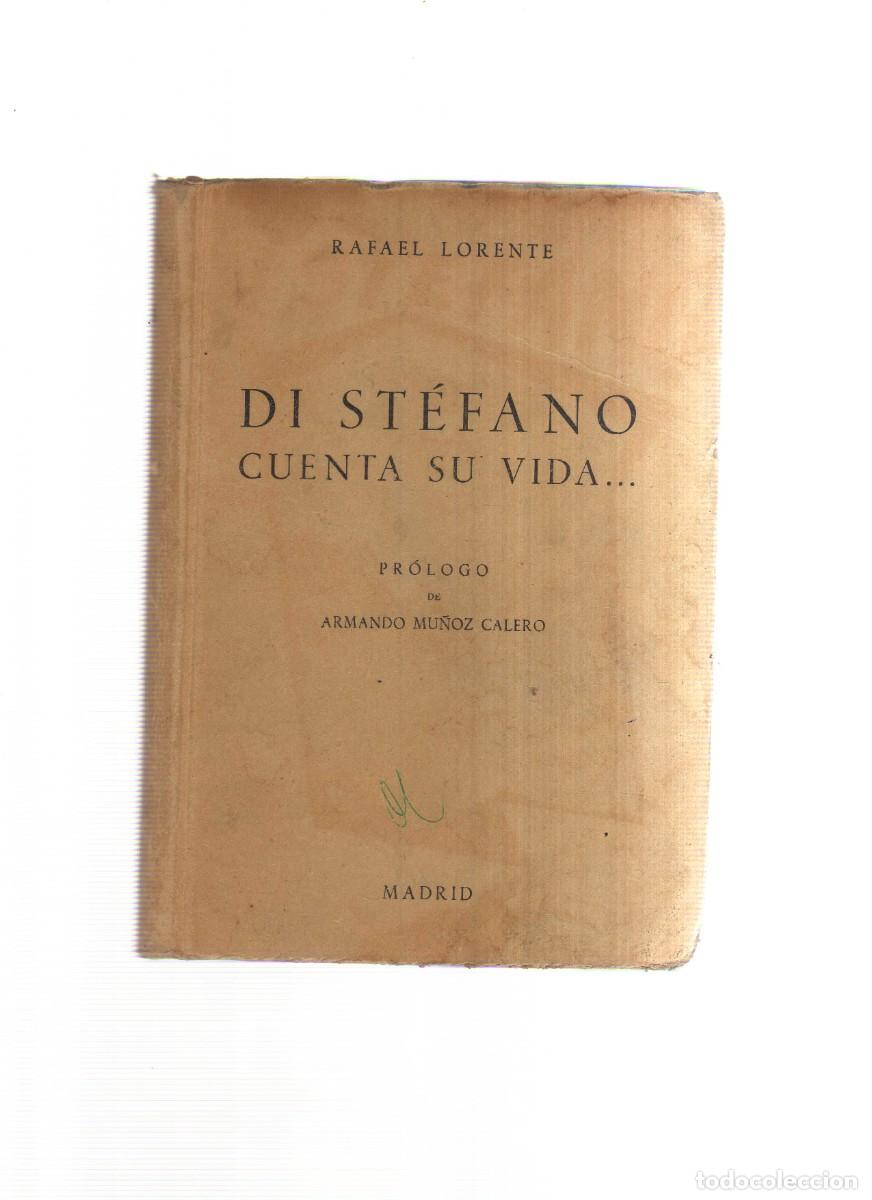 Libri di seconda mano: DI STEFANO CUENTA SU VIDA RAFAEL LLORENTE