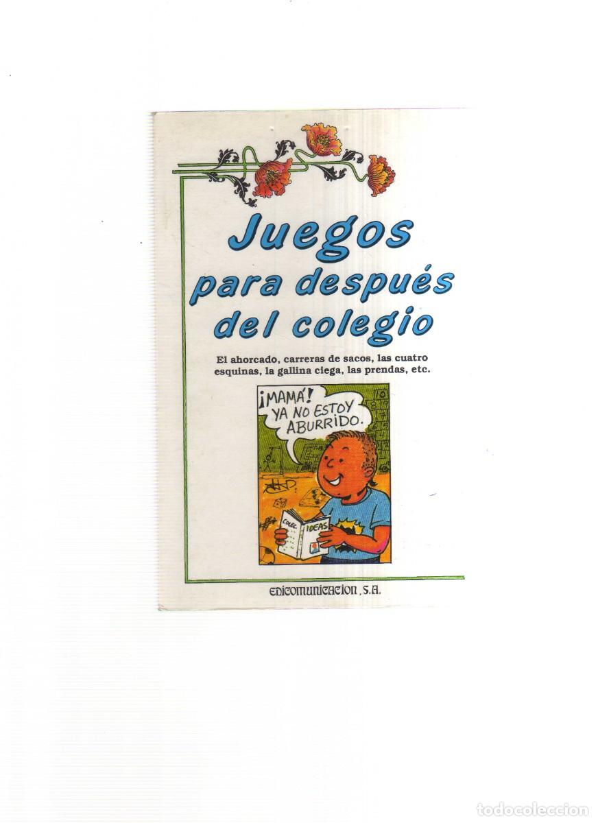 Libri di seconda mano: JUEGOS PARA DESPUES DEL COLEGIO