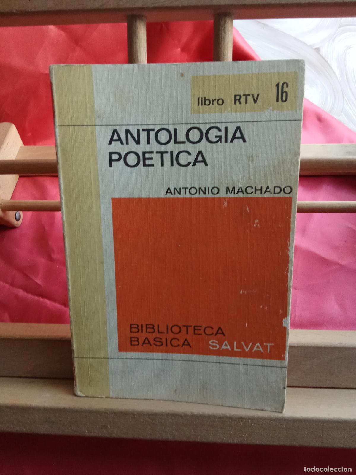 Libros: Antologia po&eacute;tica. Antonio Machado L.9601-2099