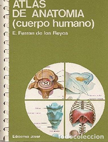 Libros: Atlas de anatom&iacute;a cuerpo humano