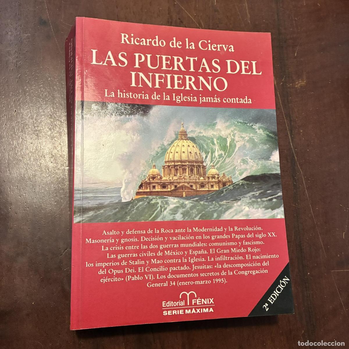 Libros: Las puertas del infierno. La historia de la Iglesia jam&aacute;s contada - Ricardo de la Cierva