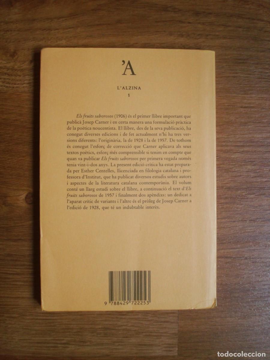 Libros: Els fruits saborosos (Josep Carner) - Foto 2