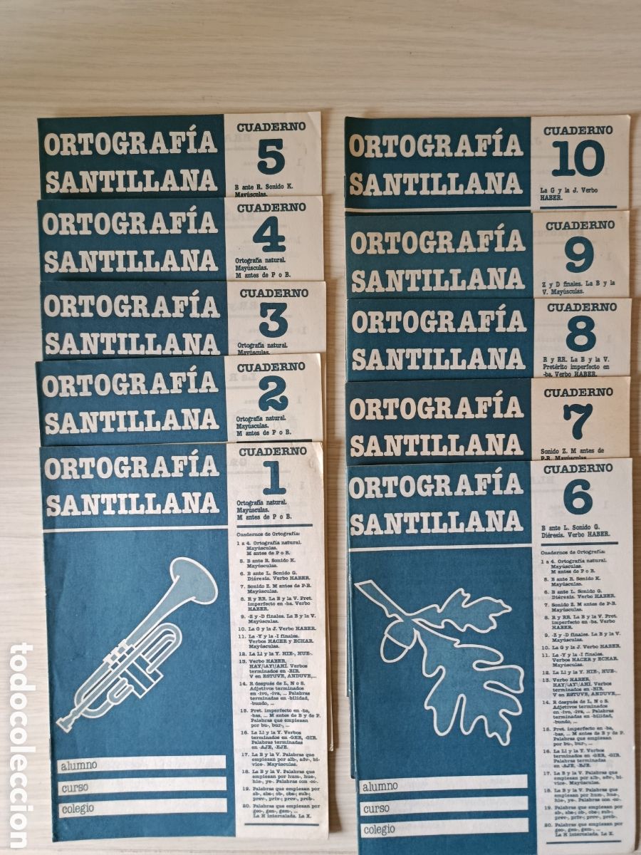 Libros: Ortograf&iacute;a Santillana 10 cuadernos - Foto 1