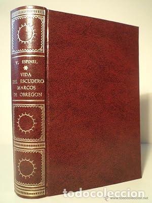 Libros: VIDA DEL ESCUDERO MARCOS DE OBREG&Oacute;N - Espinel,Vicente