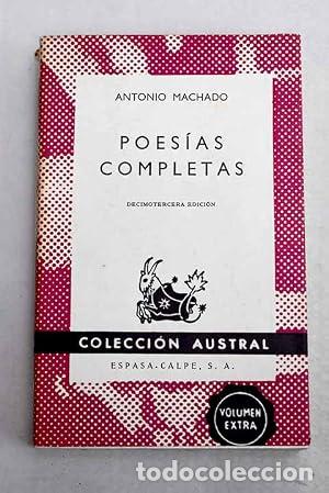 B&uuml;cher: POES&Iacute;AS COMPLETAS - Machado,Antonio